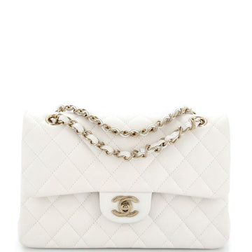 Chanel Classic Double Flap Bag Quilted Caviar Small