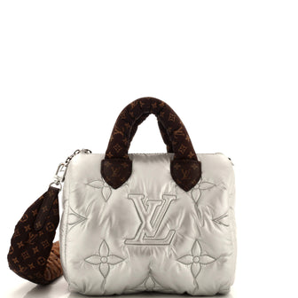 Louis Vuitton Speedy Bandouliere Bag Monogram Quilted Econyl Nylon 25