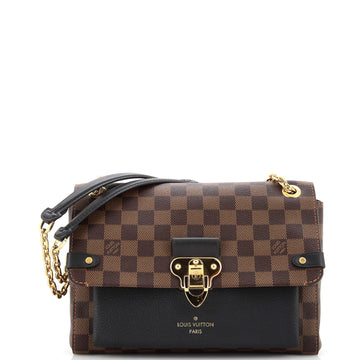 Louis Vuitton Vavin Handbag Damier with Leather PM