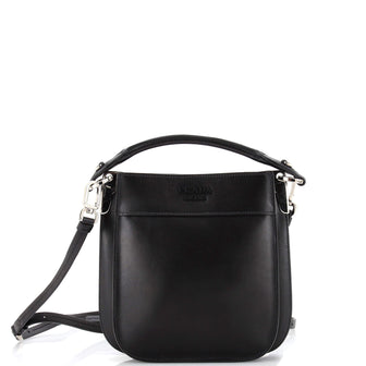 Prada Margit Hobo Leather Small