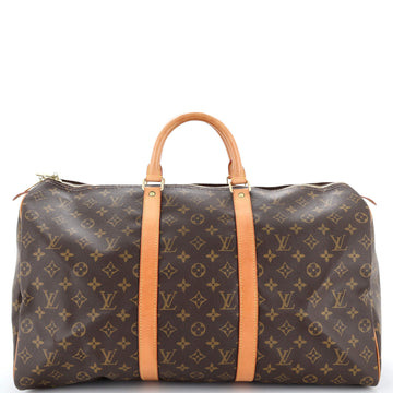Louis Vuitton Keepall Bag Monogram Canvas 50