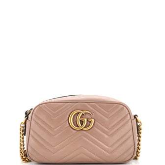 Gucci GG Marmont Shoulder Bag Matelasse Leather Small