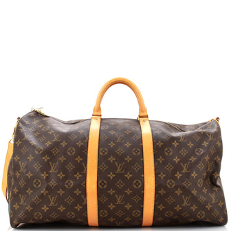Louis Vuitton Keepall Bandouliere Bag Monogram Canvas 55