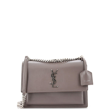 Saint Laurent Sunset Crossbody Bag Leather Medium