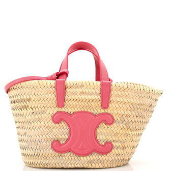 Celine Triomphe Basket Shoulder Bag Teen