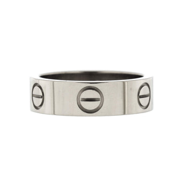 Cartier Love Band Ring 18K White Gold