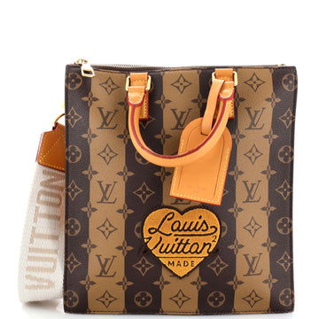 Louis Vuitton Nigo Sac Plat Cross Limited Edition Stripes Monogram Canvas