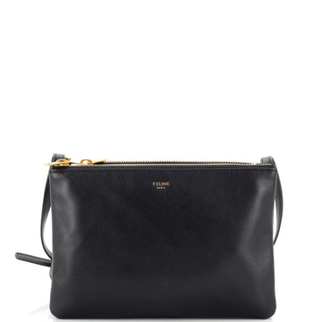 Celine Trio Crossbody Bag Leather Small