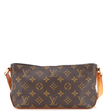 Louis Vuitton Trotteur Handbag Monogram Canvas