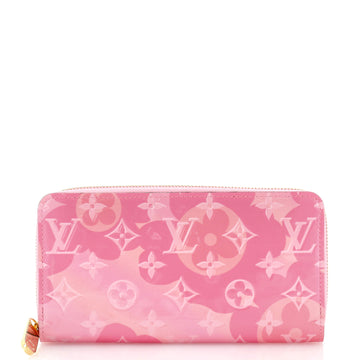 Louis Vuitton Zippy Wallet Limited Edition Valentine Floral Monogram Vernis