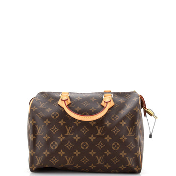 Louis Vuitton Speedy Handbag Monogram Canvas 30