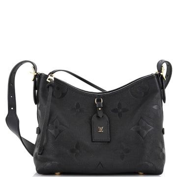 Louis Vuitton CarryAll Hobo Monogram Empreinte Giant PM