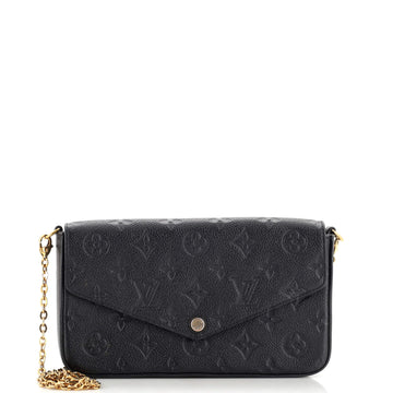 Louis Vuitton Felicie Pochette Monogram Empreinte Leather