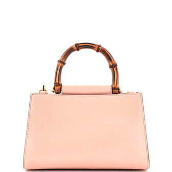 Gucci Nymphaea Top Handle Bag Leather Mini
