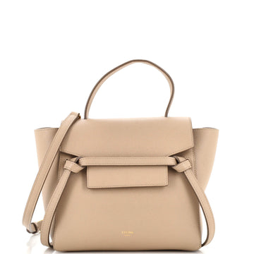 Celine Belt Bag Textured Leather Nano