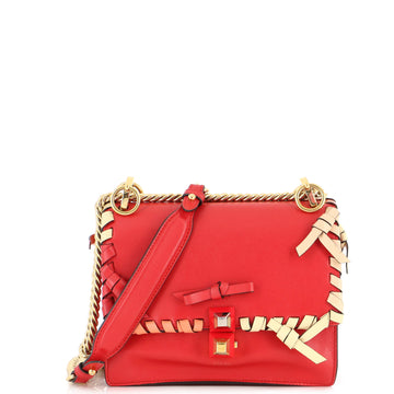Fendi Kan I Bow Bag Leather Small
