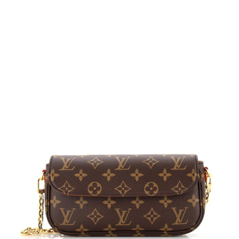 Louis Vuitton, Bags, Louis Vuitton Ivy Handbag Monogram Canvas Brown