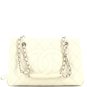 Chanel Timeless CC Shopping Tote Quilted Caviar Medium