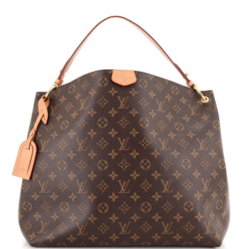 Louis Vuitton Graceful Handbag Monogram Canvas MM