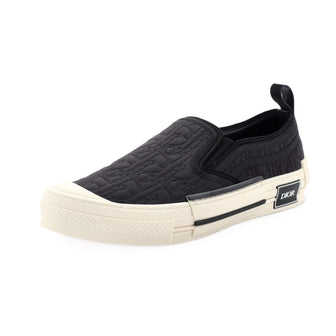 Christian Dior Men's B23 Slip-On Sneakers Oblique Kumo Fabric