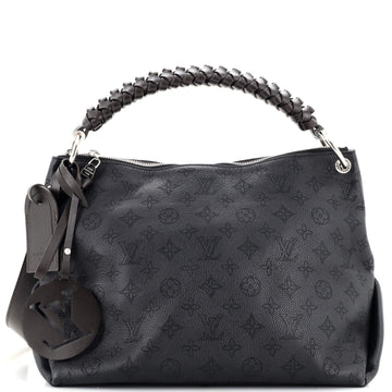 Louis Vuitton Braided Handle Beaubourg Hobo Mahina Leather MM