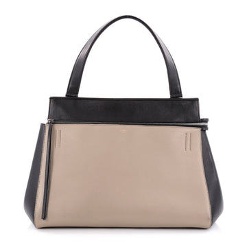 Celine Edge Bag Leather Large Black 2261902
