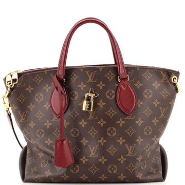 Louis Vuitton Flower Zipped Tote Monogram Canvas MM