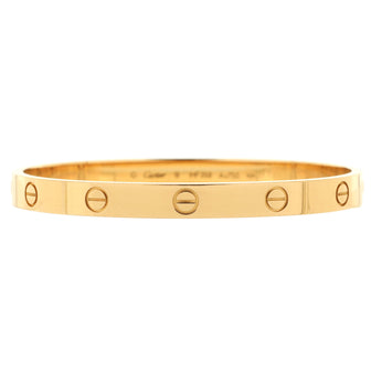 Cartier Love Bracelet 18K Yellow Gold