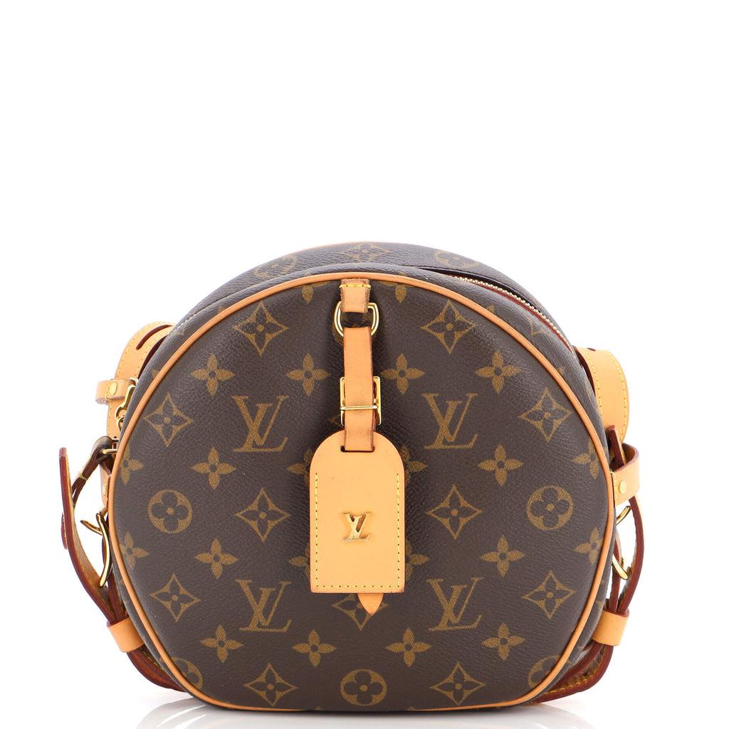 Louis Vuitton Boite Chapeau Shoulder Bag Monogram Canvas Brown