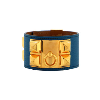 Hermes Collier de Chien Bracelet Leather