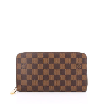 Louis Vuitton Zippy Organizer Damier Brown