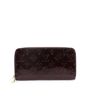 Louis Vuitton Zippy Wallet Monogram Vernis Red