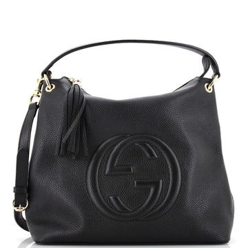 Gucci Soho Convertible Hobo (Outlet) Leather Large