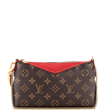 Louis Vuitton Pallas Clutch Monogram Canvas