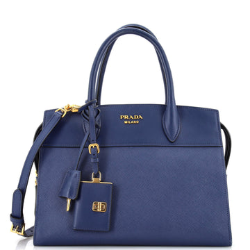Prada Esplanade Tote Saffiano with City Calf Medium