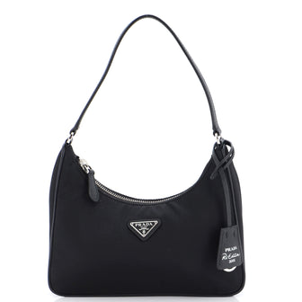 Prada Re-Edition 2005 Hobo Tessuto with Saffiano Leather Mini