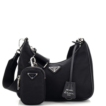 Prada Re-Edition 2005 Shoulder Bag Tessuto Small