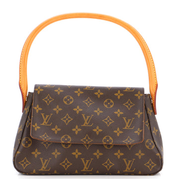 Louis Vuitton Looping Handbag Monogram Canvas Mini