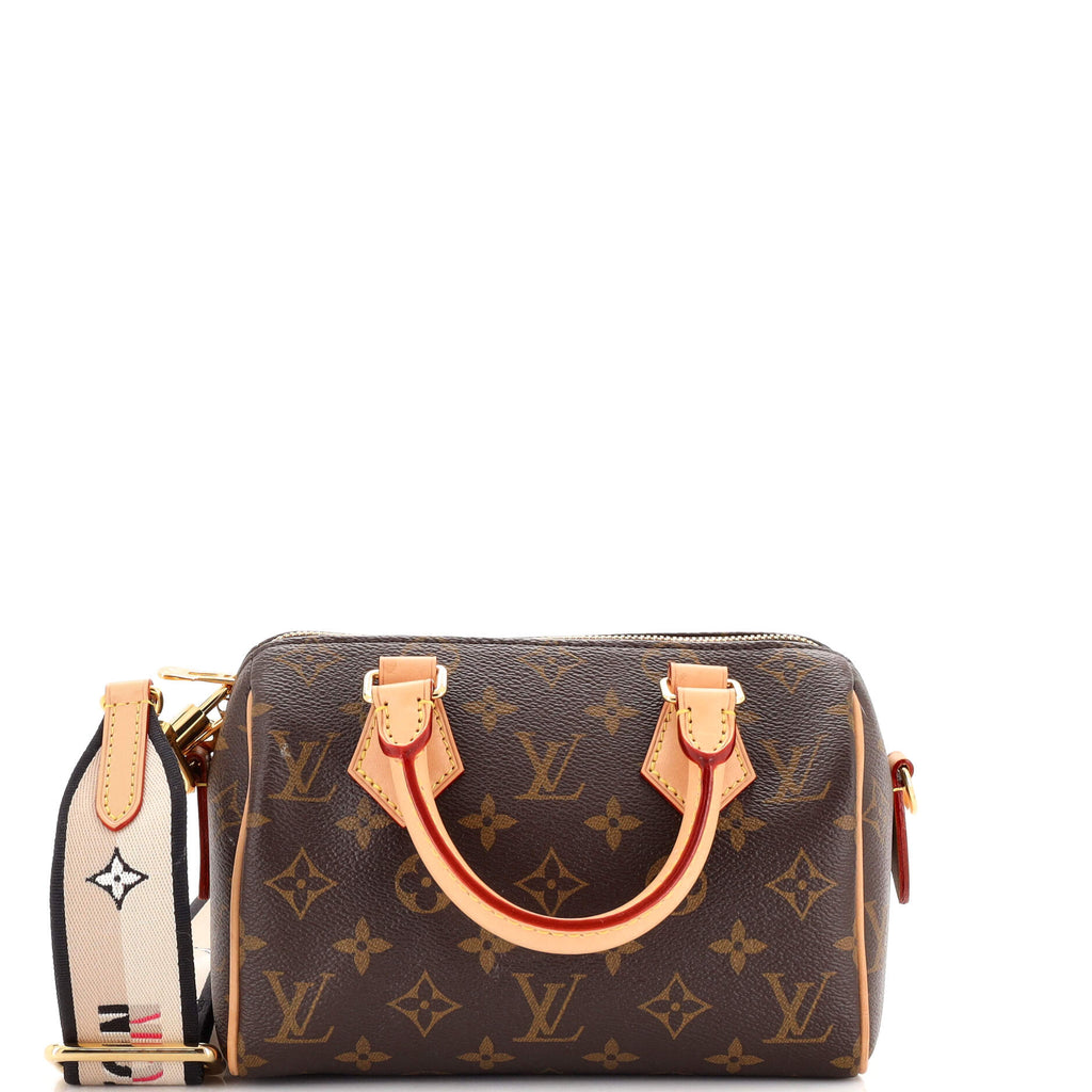 Louis Vuitton Speedy Bandouliere Bag Monogram Canvas 20 Brown 2264342