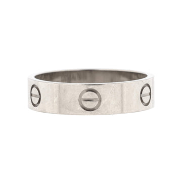 Cartier Love Band Ring 18K White Gold