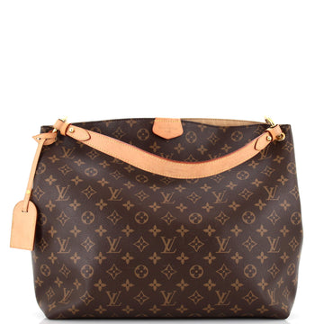 Louis Vuitton Graceful Handbag Monogram Canvas MM