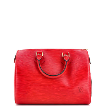 Louis Vuitton Speedy Handbag Epi Leather 25
