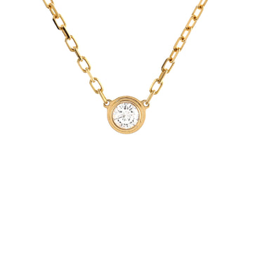 Cartier Cartier D'Amour Pendant Necklace 18K Rose Gold with Diamond Small