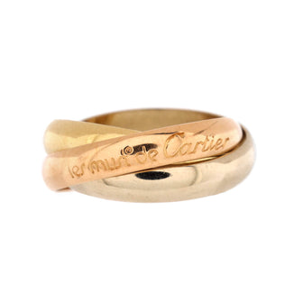 Cartier Trinity Ring 18K Tricolor Gold Medium