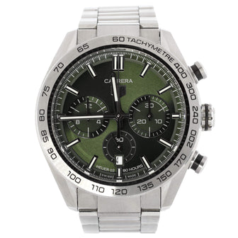 Tag Heuer Carrera Calibre Heuer 02 Chronograph Automatic Watch Stainless Steel 44