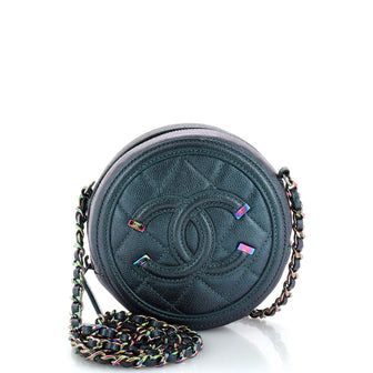 iridescent chanel wallet caviar