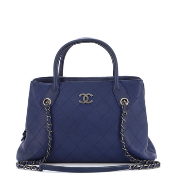 Chanel Urban Shopping Tote Quilted Caviar Small
