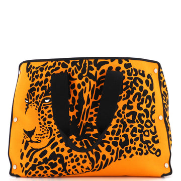 Hermes Beach Tote Printed Toile Large