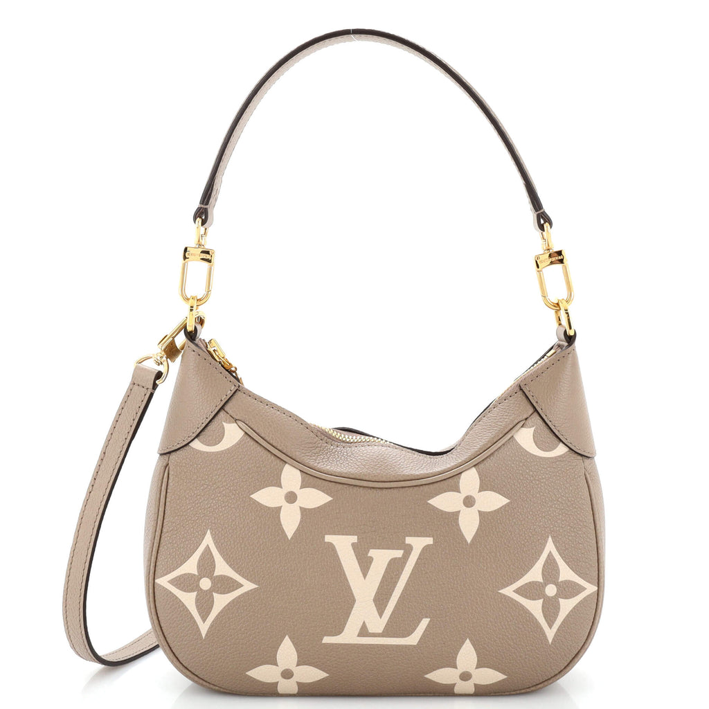 Louis Vuitton Bagatelle NM Handbag Bicolor Monogram Empreinte Giant Neutral  2264992