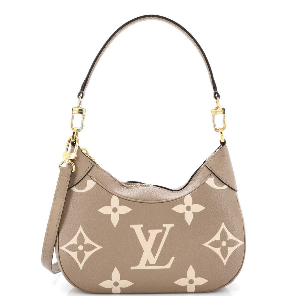 Louis Vuitton Bagatelle NM Handbag Bicolor Monogram Empreinte Giant Neutral  2265041